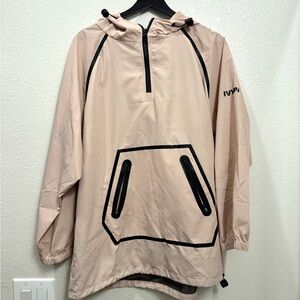 Ivy Park Women’s Perforated Mesh Lightweight Hoodie Jacket XS 22.5x27